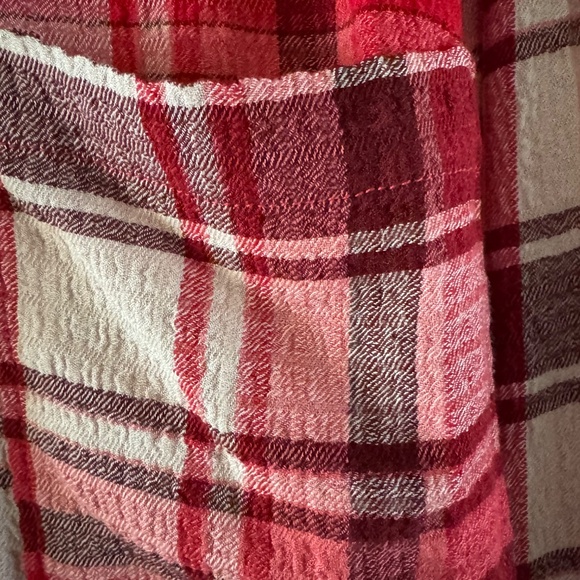 Anthropologie Pilcro Plaid Gauze Shirt-XL-NWT - Picture 10 of 12